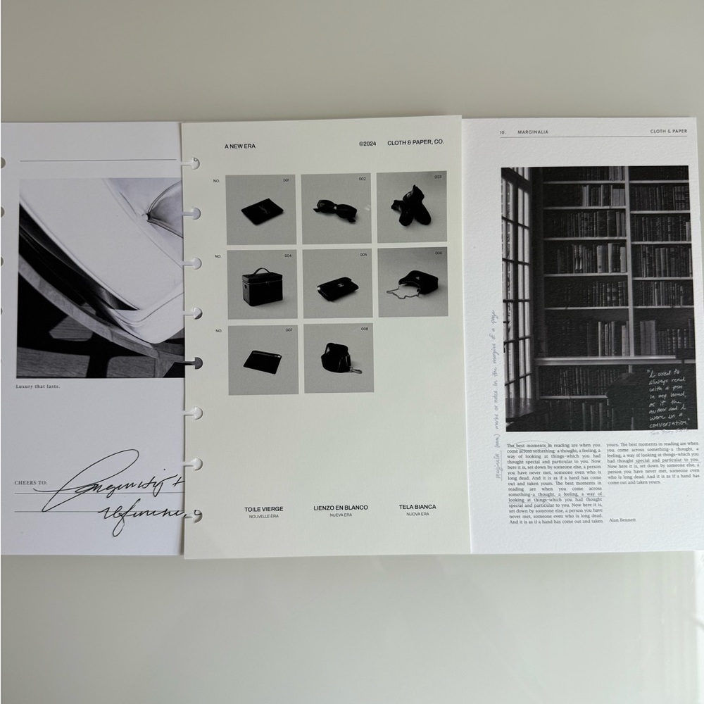 Cloth and Paper Dashboards Bundle - Half Letter